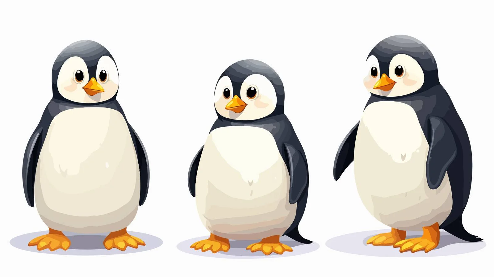 Vintage Penguin Stock Illustration — free download from Dotvec
