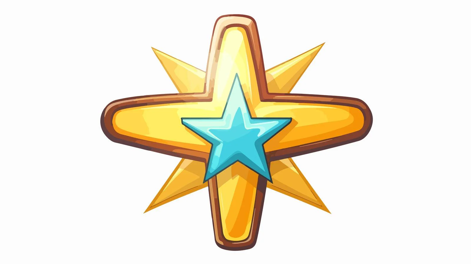 Retro Cartoon Plus Symbol Illustration — free download from Dotvec