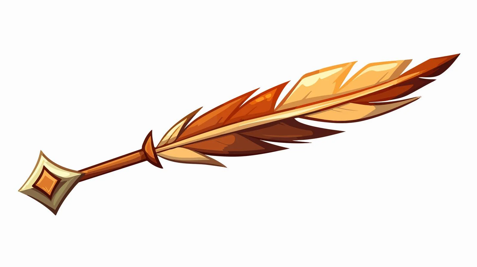 Retro Cartoon Pointing Arrow Illustration — free download from Dotvec