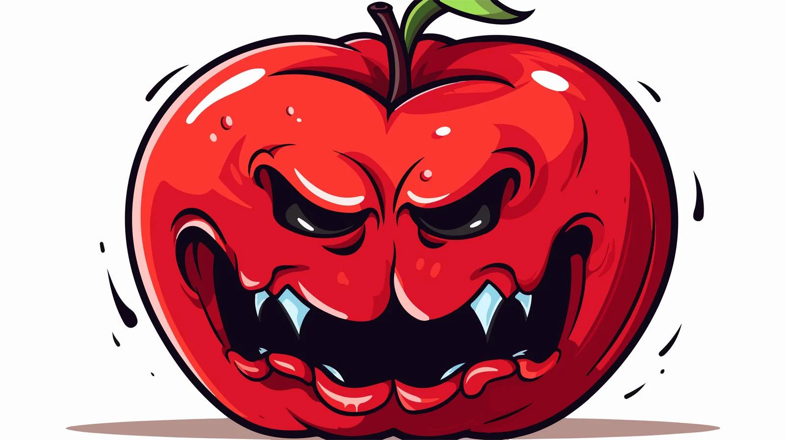 Vintage Poison Apple Illustration — free download from Dotvec