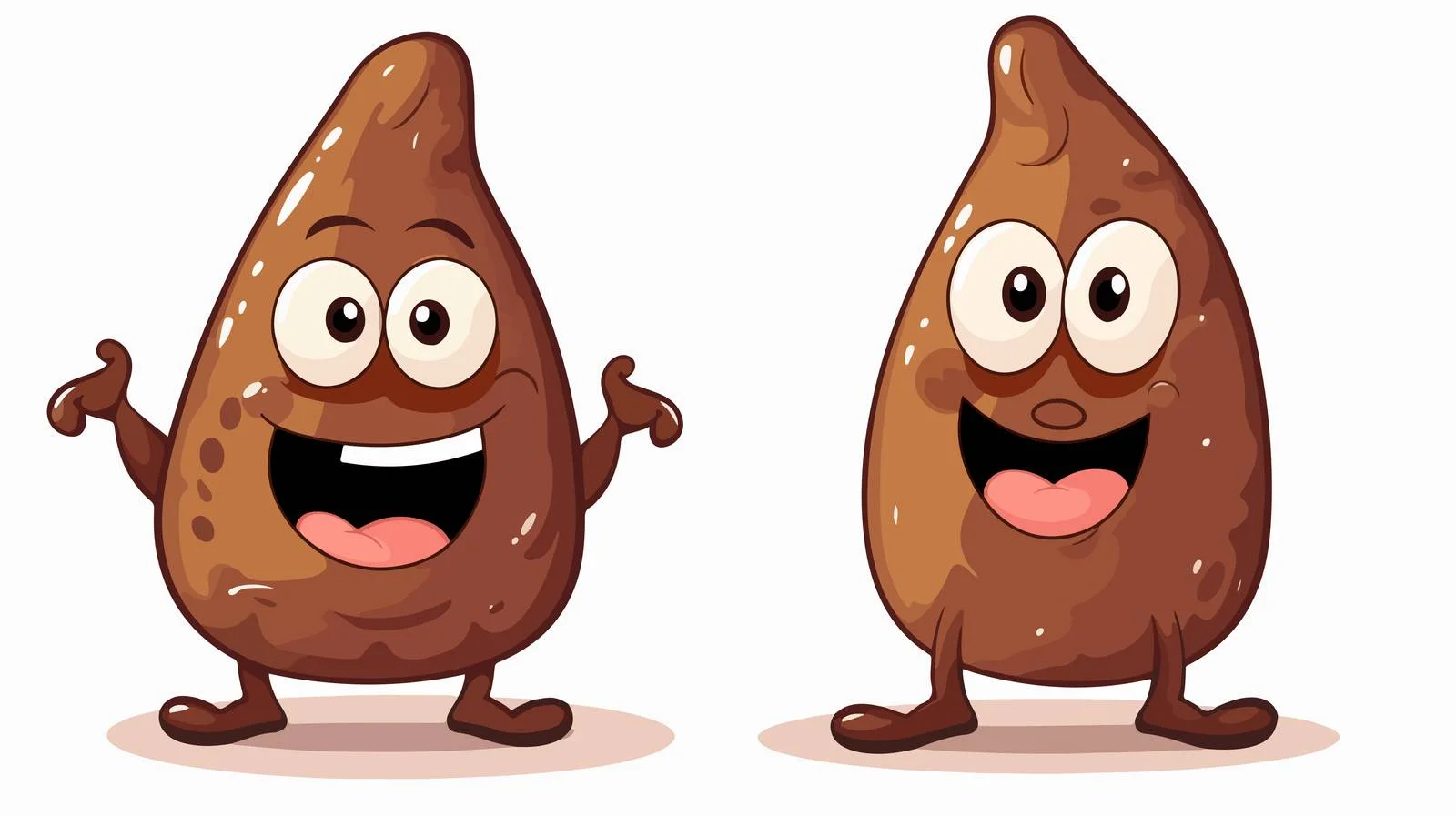 Vintage Cartoon Poop Vector Illustration — free download from Dotvec