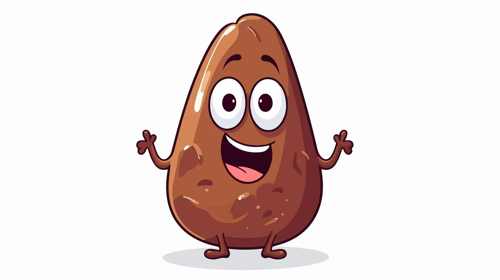 Vintage Poop Cartoon Vector Illustration — free download from Dotvec