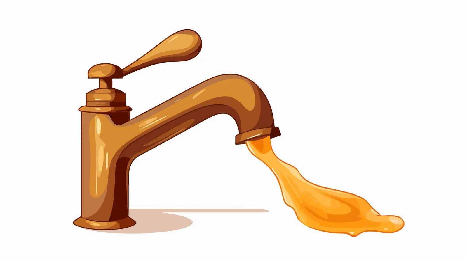 Vintage Cartoon Faucet Illustration — free download from Dotvec