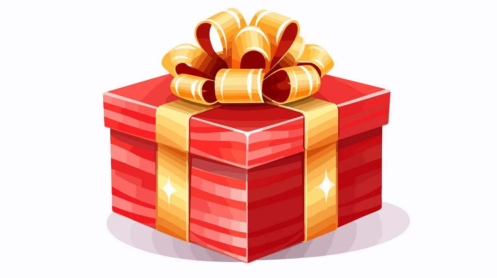 Vintage Cartoon Gift Vector Illustration — free download from Dotvec