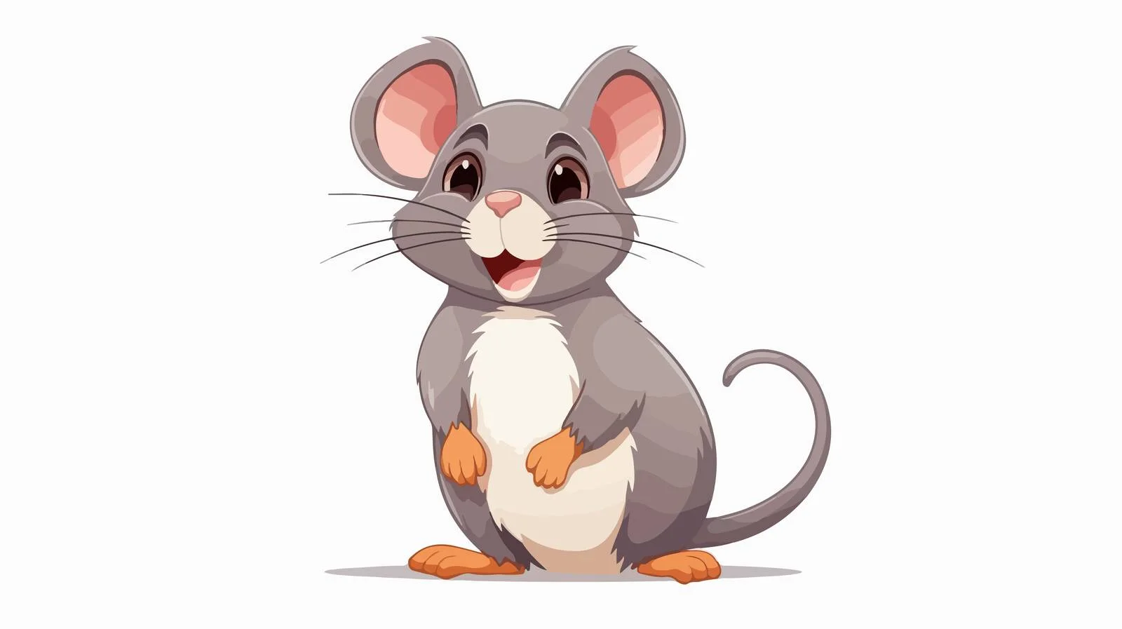 Vintage Cartoon Rat Illustration — free download from Dotvec