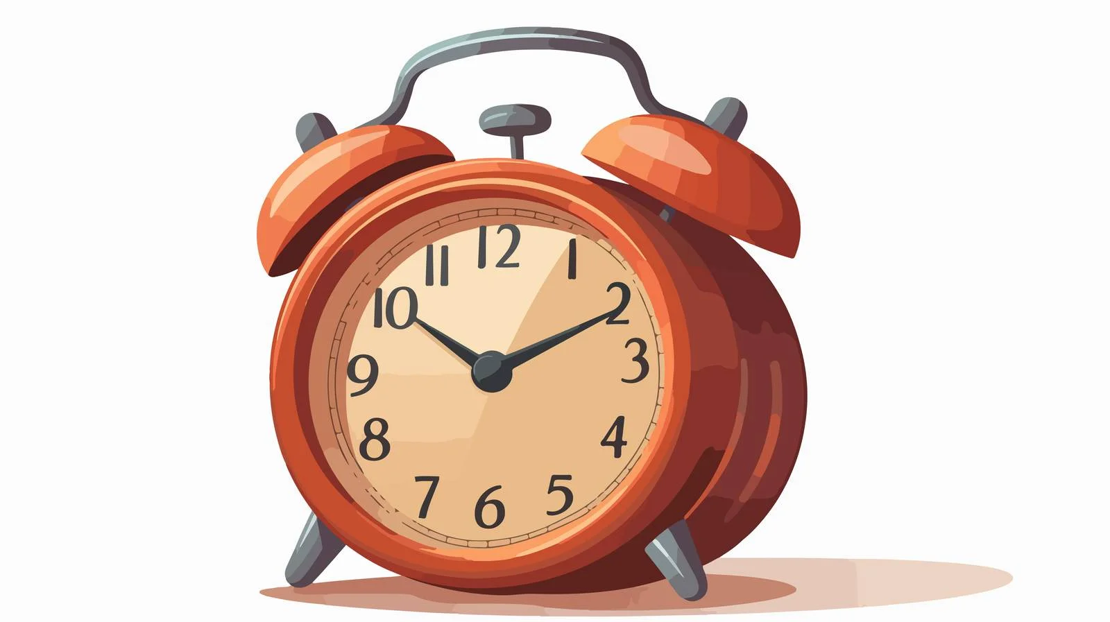 Vintage Alarm Clock Vector Illustration — free download from Dotvec