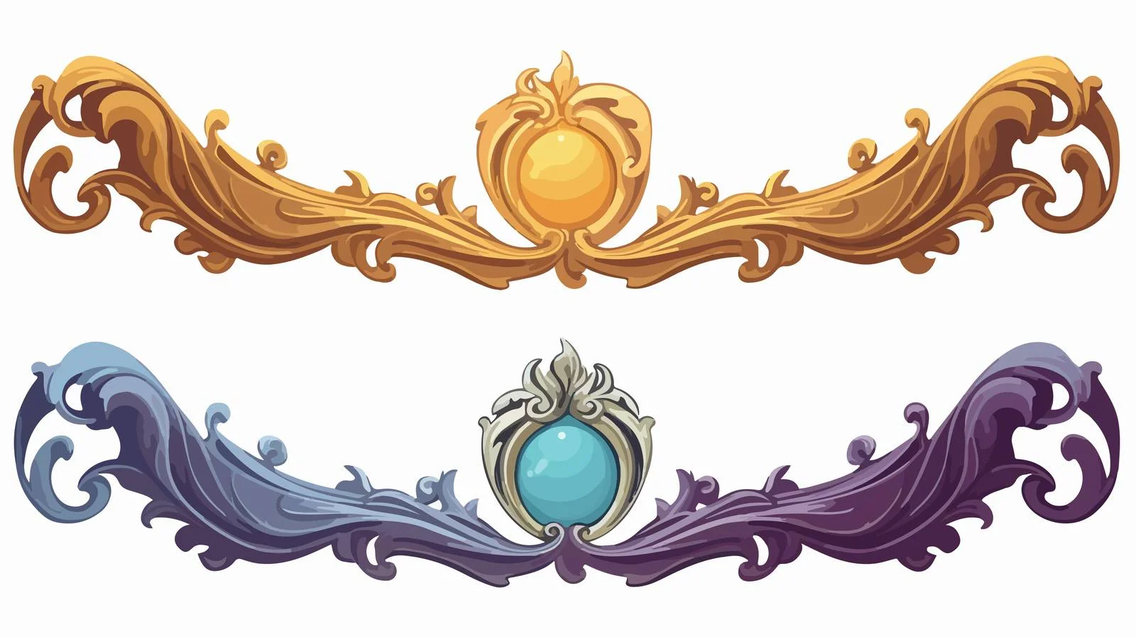 Vintage Cartoon Scroll Banner Vector Illustration — free download from Dotvec