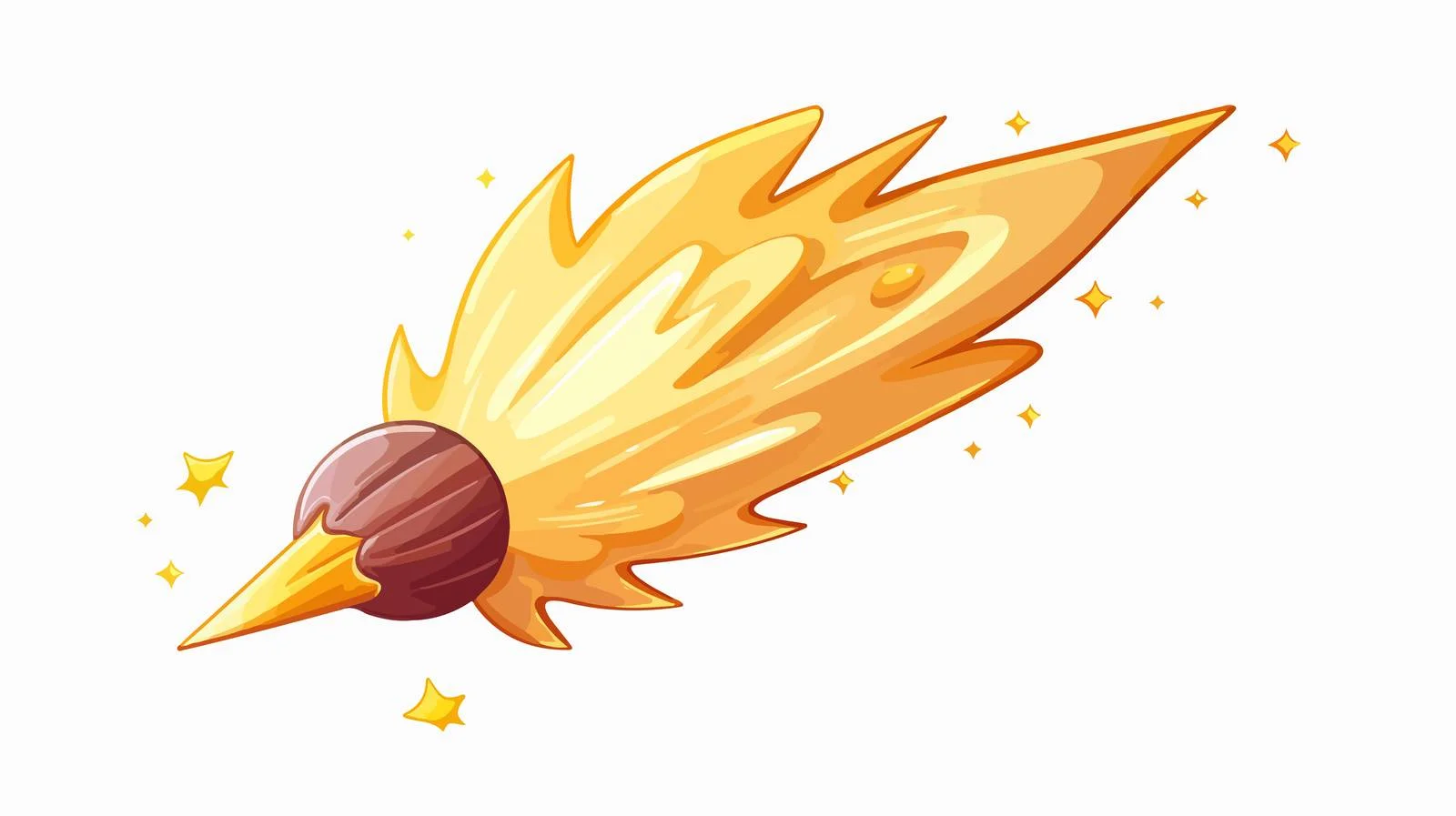 Vintage Shooting Star Illustration — free download from Dotvec