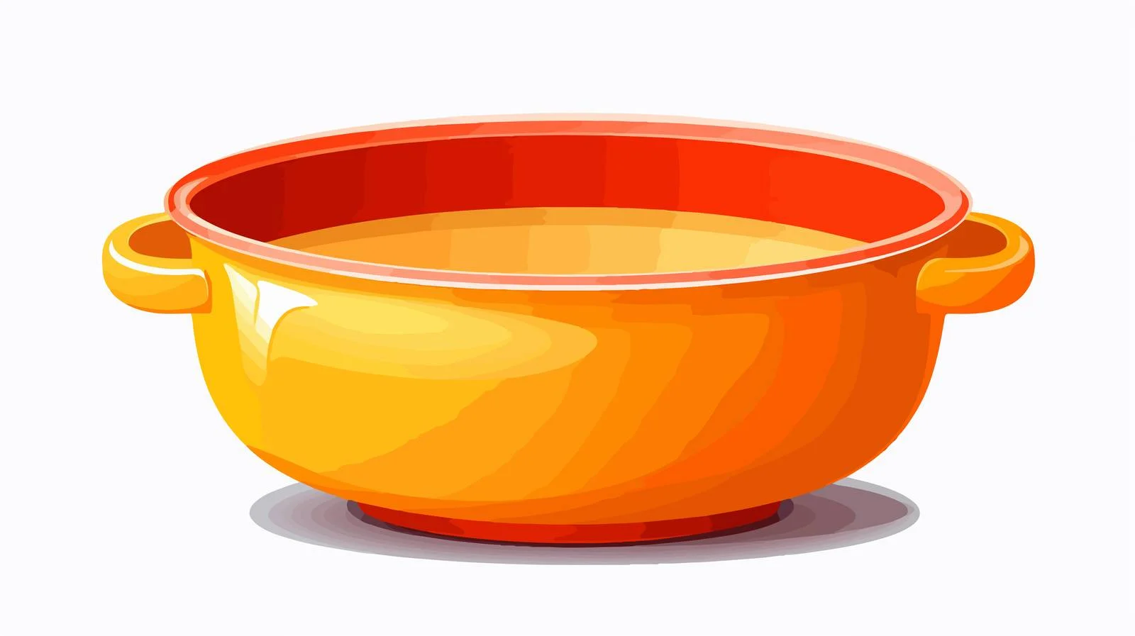 Vintage Cartoon Soup Bowl Vector Illustration — free download from Dotvec