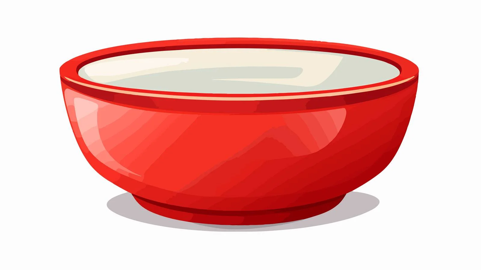 Vintage Cartoon Soup Bowl Vector Illustration — free download from Dotvec