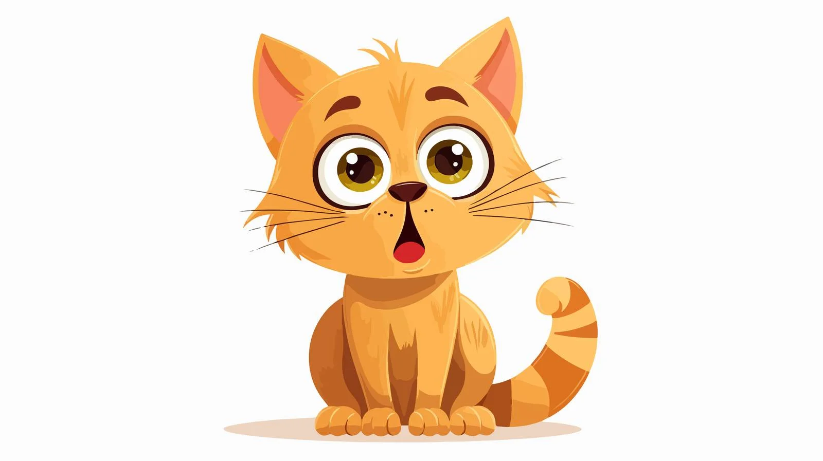 Vintage Staring Cat Illustration — free download from Dotvec