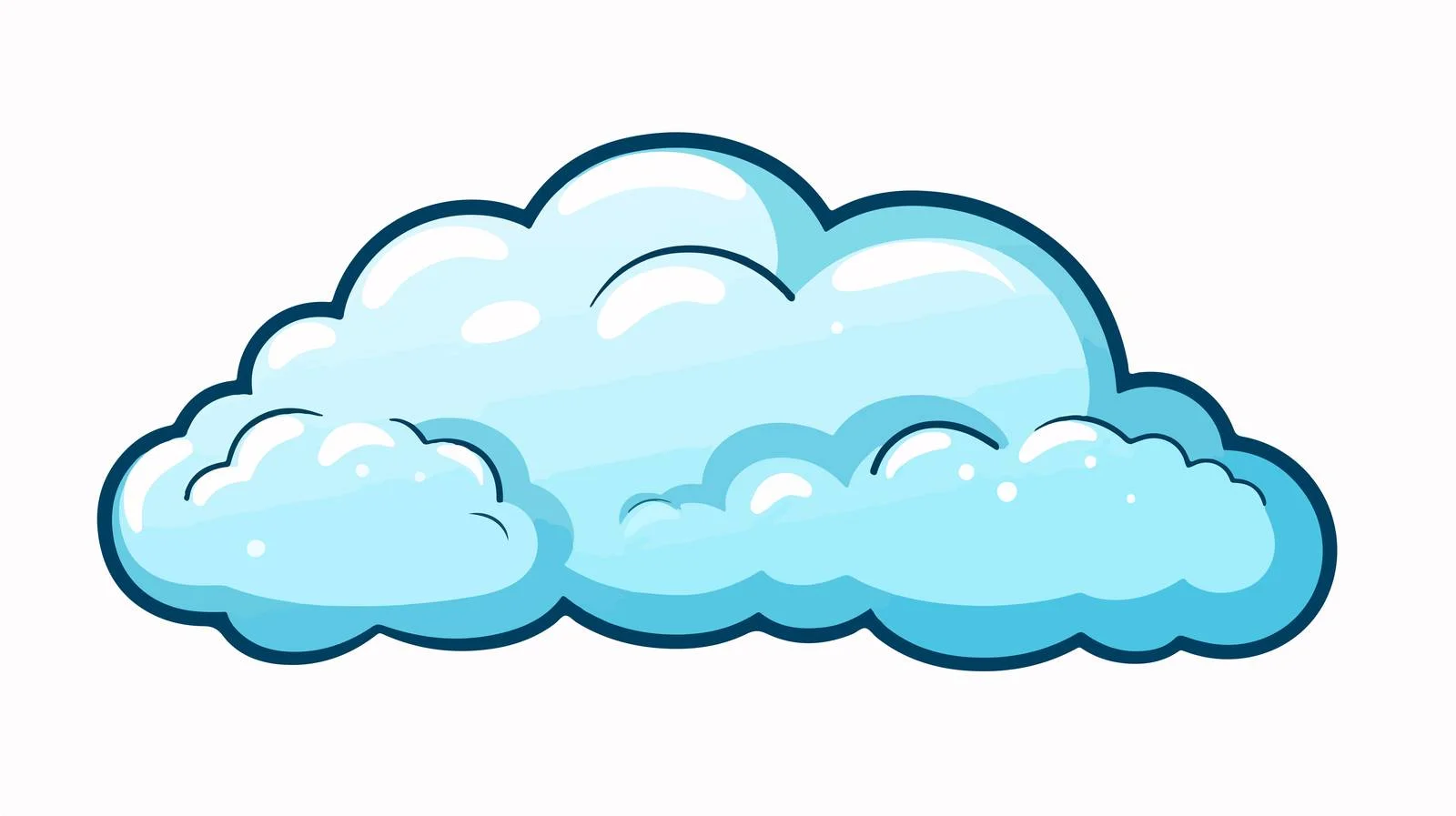 Vintage Cartoon Speech Bubble Symbol — free download from Dotvec