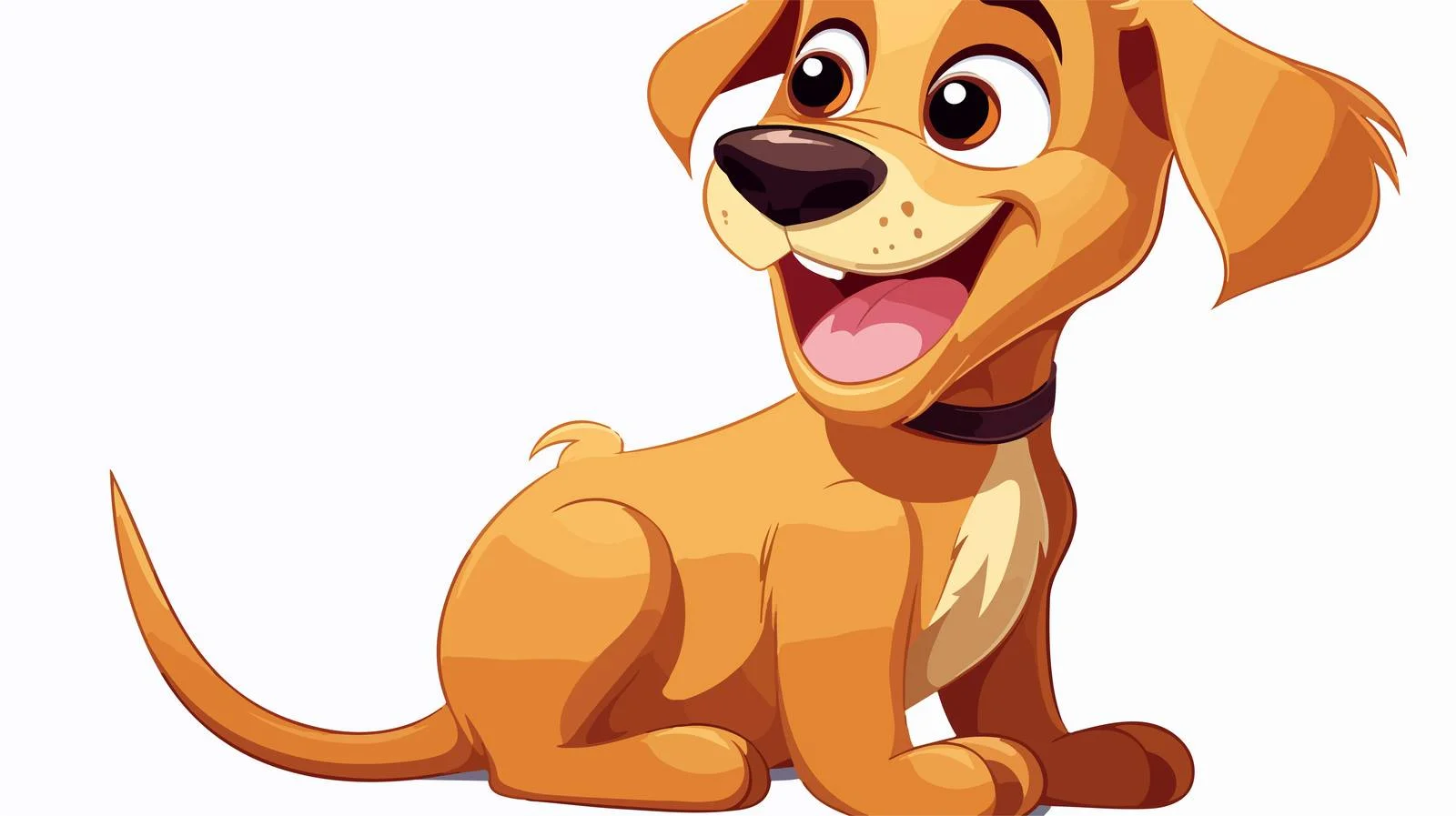 Vintage Cartoon Talking Dog Illustration — free download from Dotvec