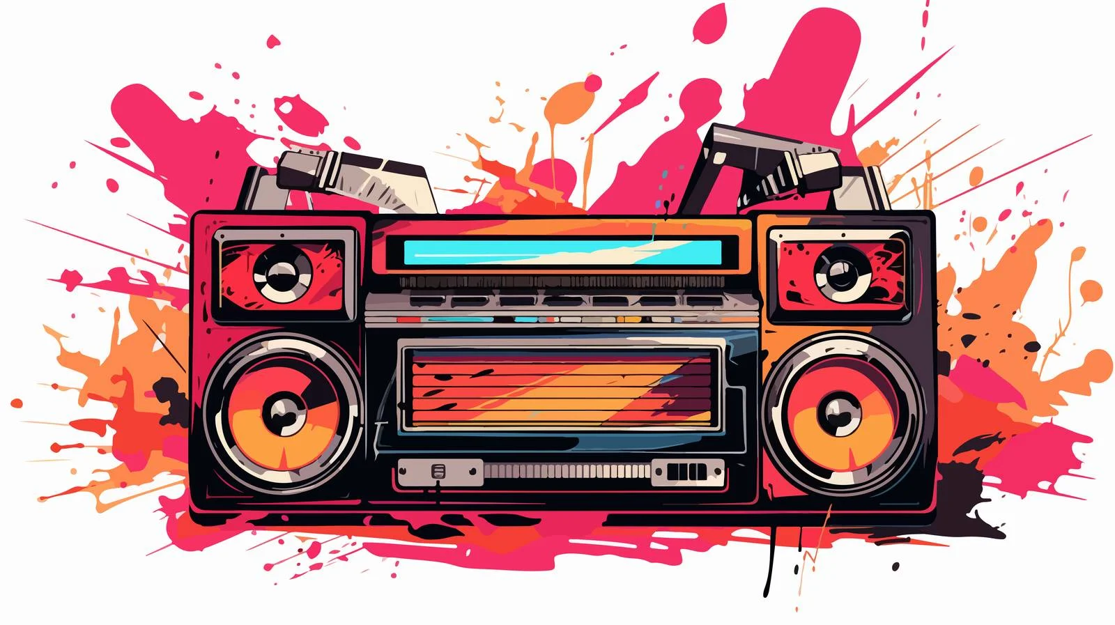 Vintage Cassette Player Sound Blast — free download from Dotvec