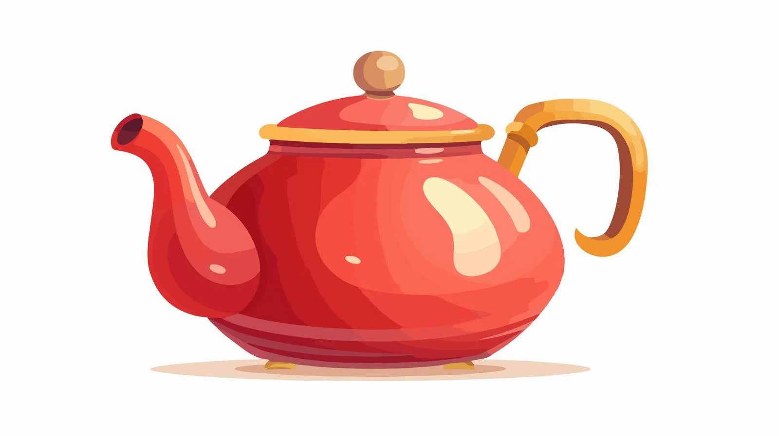 Vintage Tea Kettle Illustration — free download from Dotvec