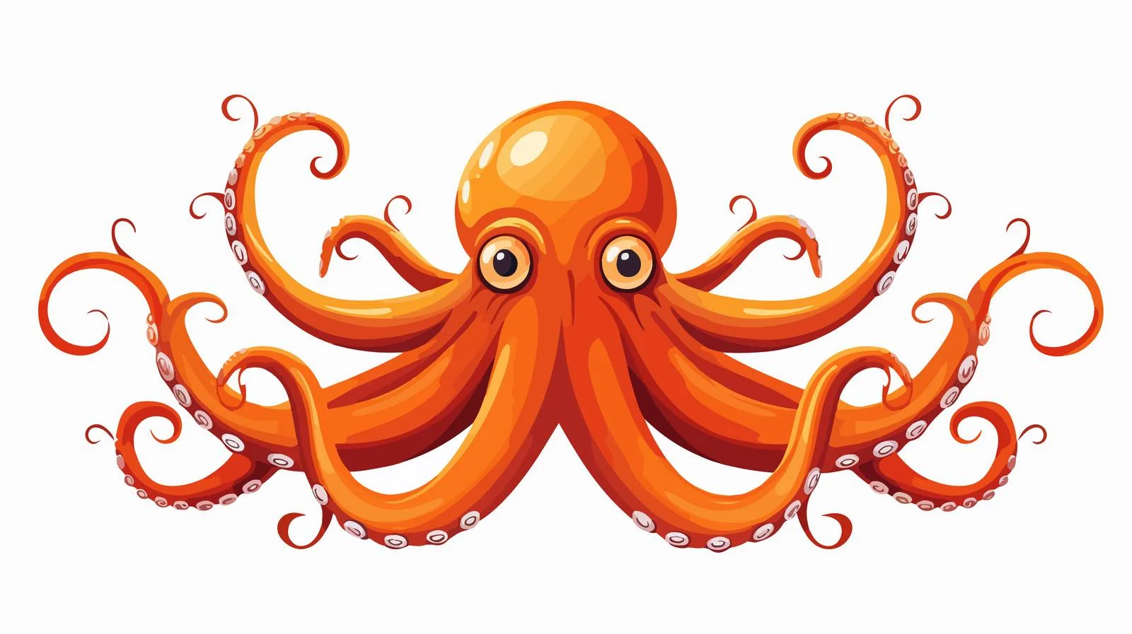 Vintage Tentacle Cartoon Vector Illustration — free download from Dotvec