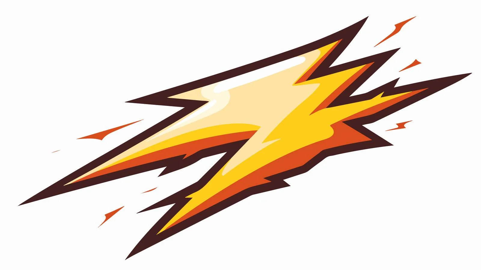 Vintage Thunderbolt Illustration — free download from Dotvec