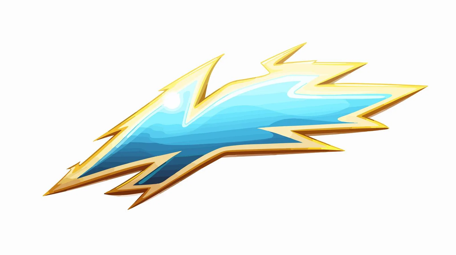 Vintage Thunderbolt Cartoon Illustration — free download from Dotvec