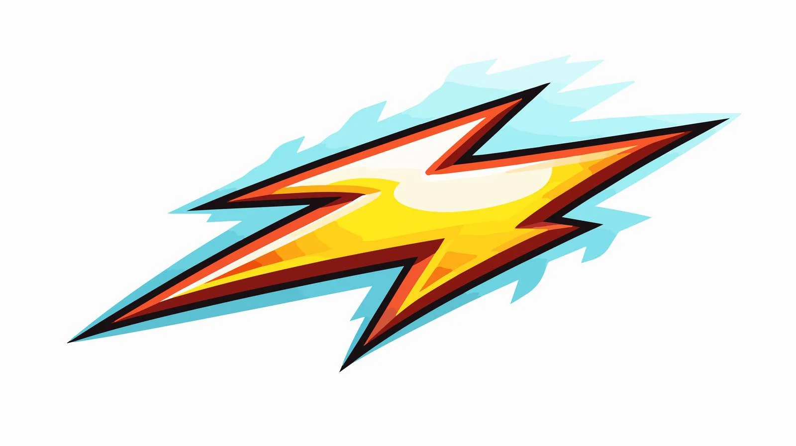 Vintage Thunderbolt Vector Illustration — free download from Dotvec