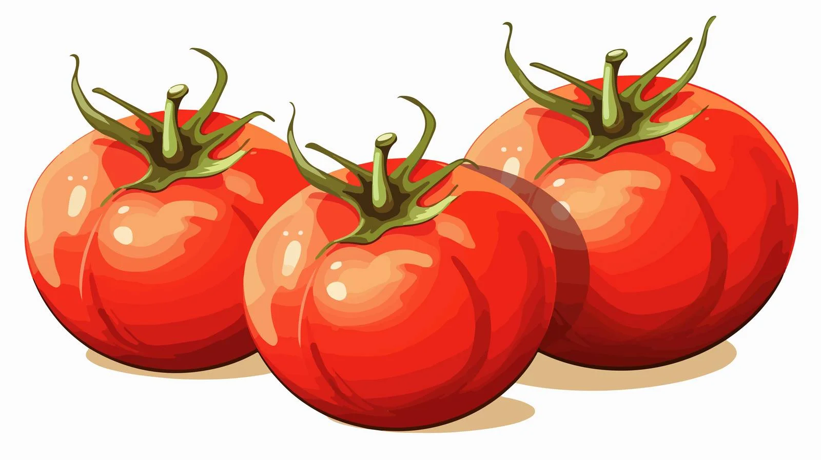 Vintage Tomato Cartoon Stock Illustration — free download from Dotvec