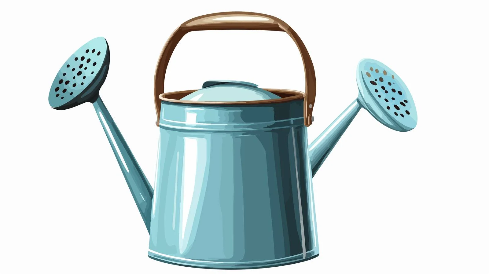 Vintage Watering Can Illustration — free download from Dotvec