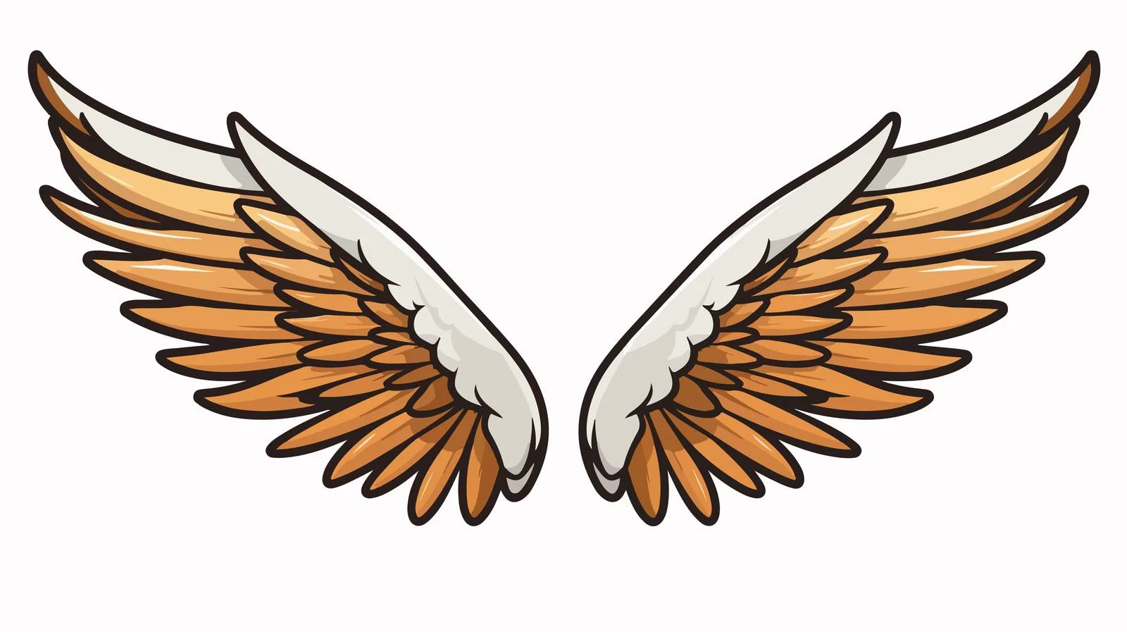 Retro Wing Symbol Vector Illustration — free download from Dotvec
