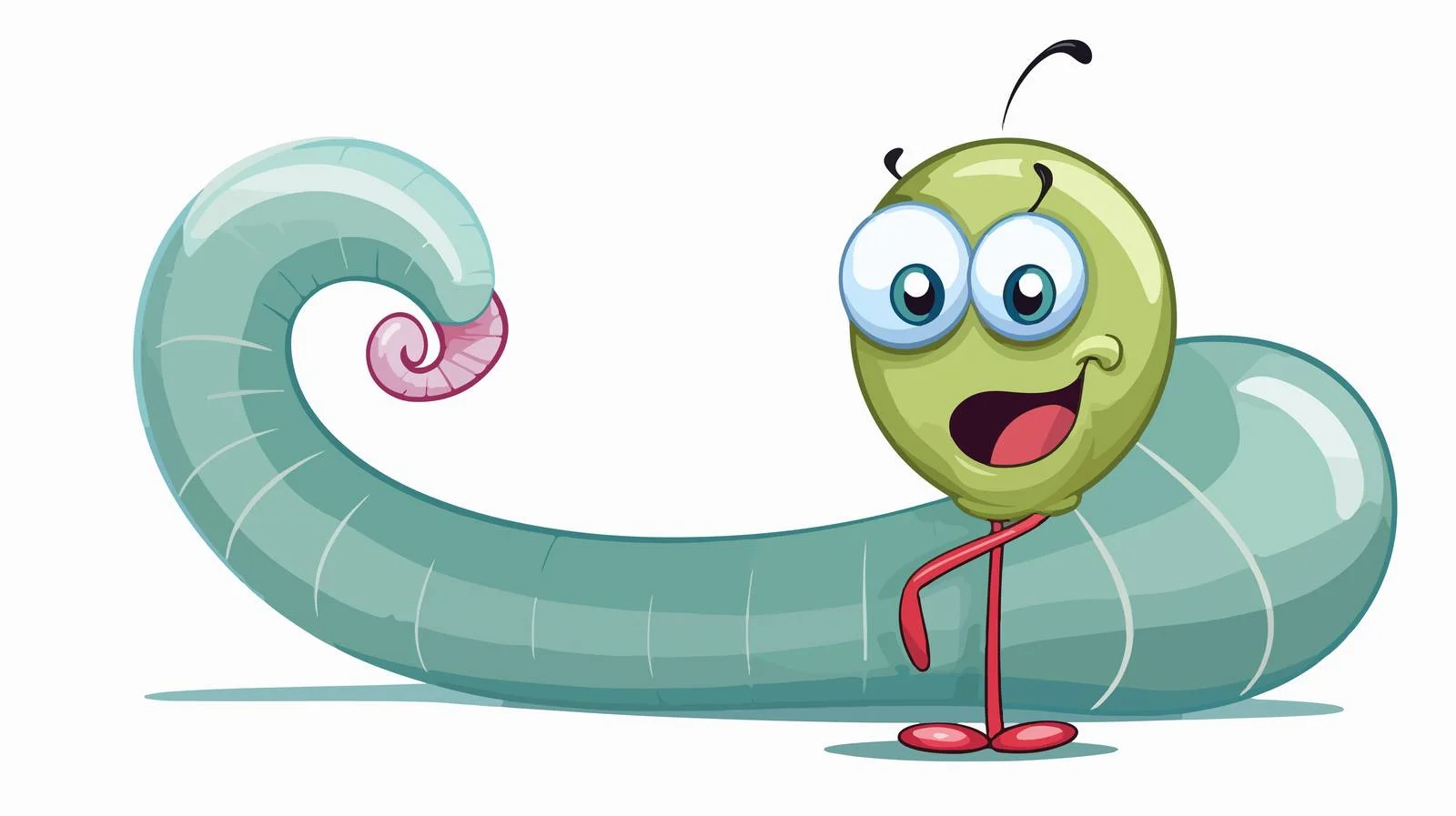 Vintage Worm Thought Bubble Stock Vector — free download from Dotvec