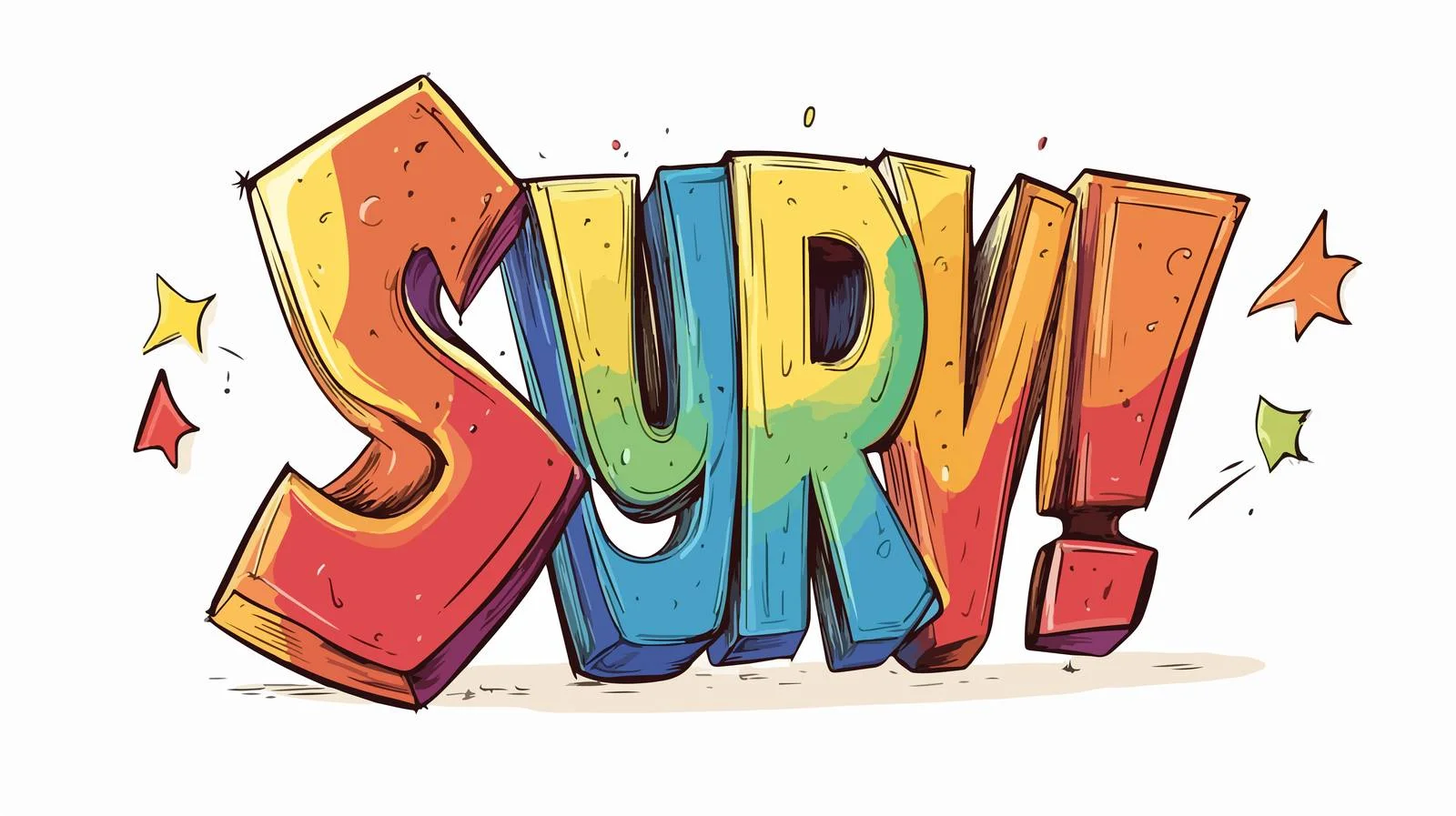 Retro Comic Book Style Cartoon Alphabet — free download from Dotvec