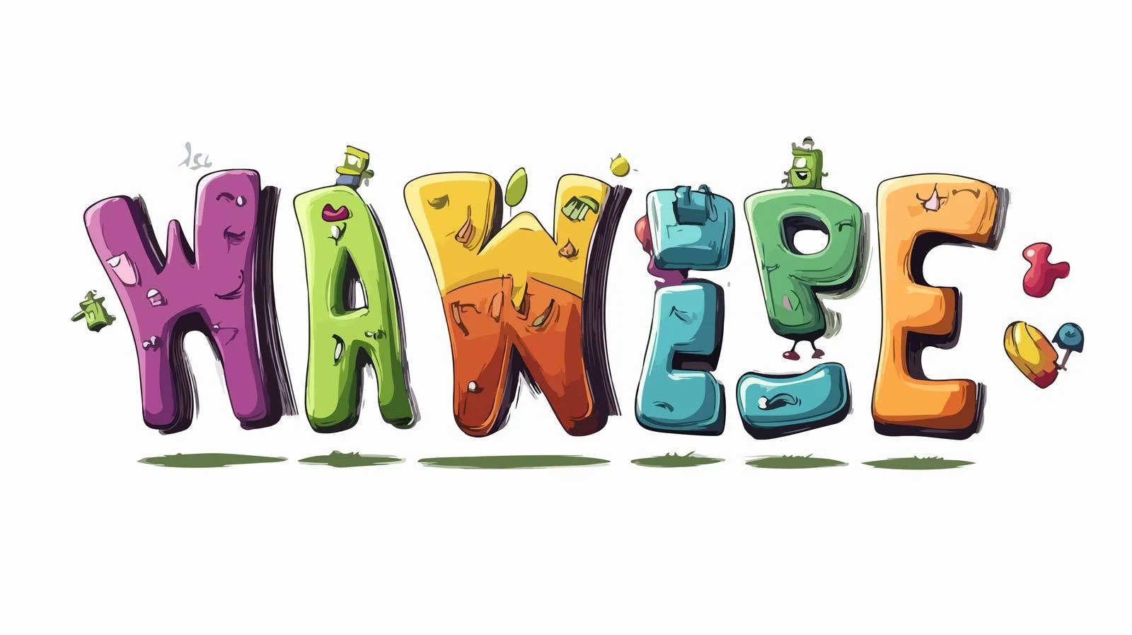 Retro Comic Alphabet Vector Illustration — free download from Dotvec