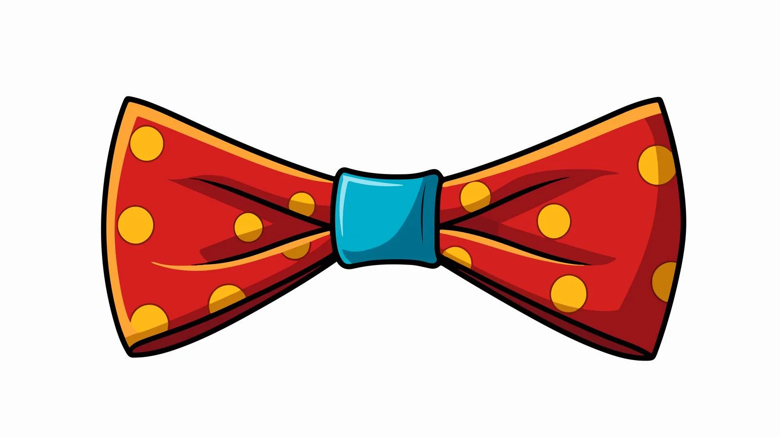 Vintage Comic Book Bow Tie Vector — free download from Dotvec