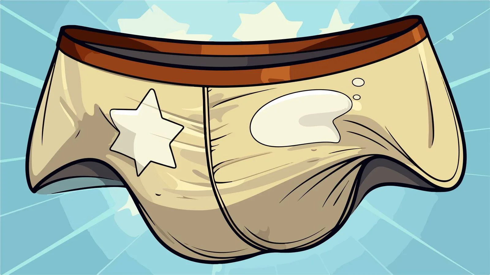 Vintage Underpants Cartoon — free download from Dotvec