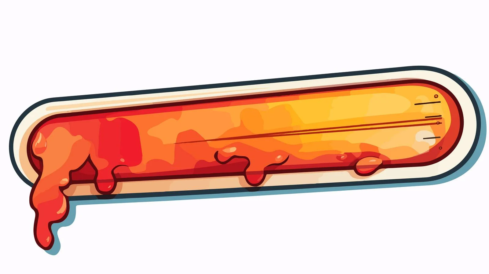 Vintage Cartoon Dropping Tempe Sticker — free download from Dotvec