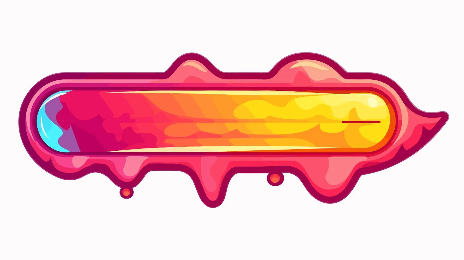 Vintage Cartoon Drop Tempe Sticker — free download from Dotvec