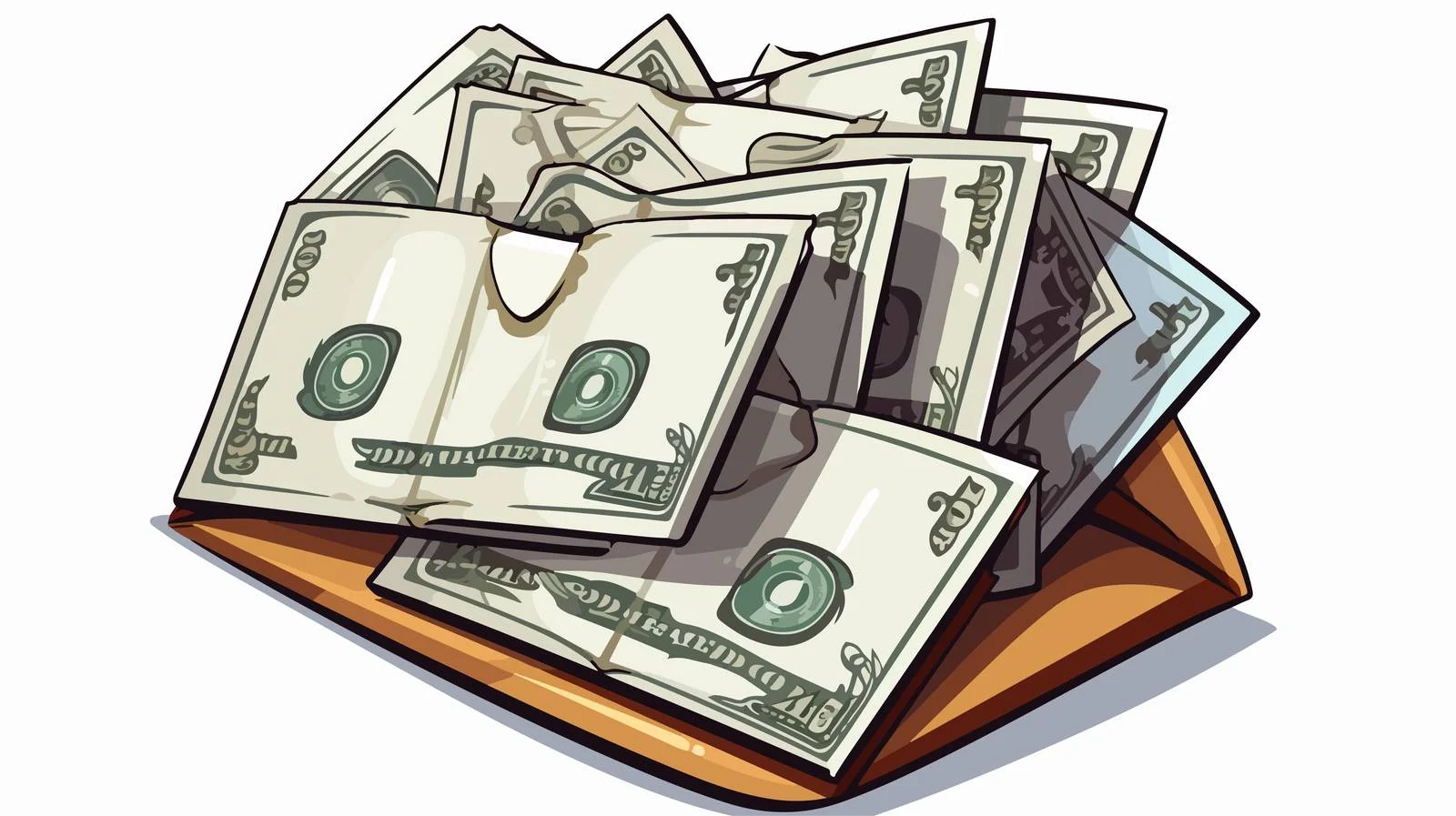 Vintage Cartoon Envelope Sticker — free download from Dotvec