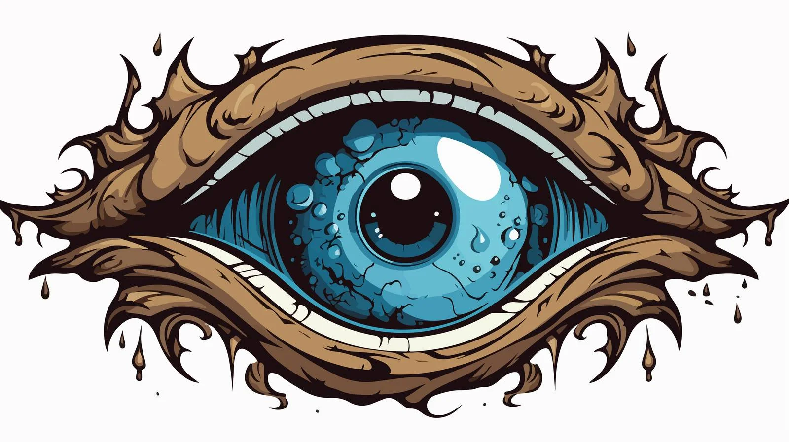 Mystic Eye Sticker — free download from Dotvec