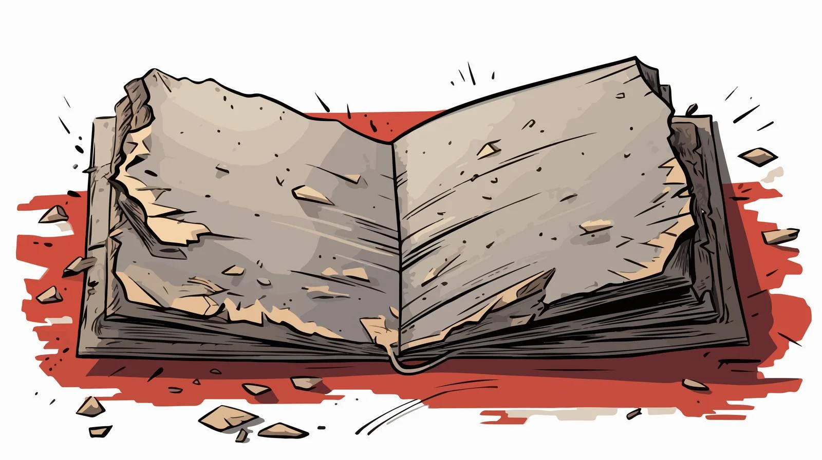 Vintage Grunge Cartoon Journal Texture — free download from Dotvec