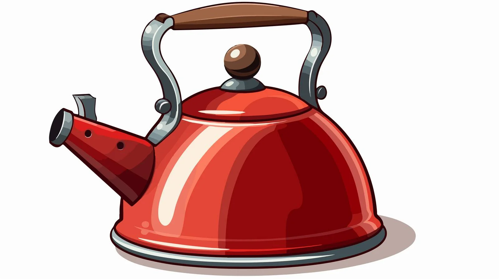 Vintage Kettle Cartoon Texture Illustration — free download from Dotvec