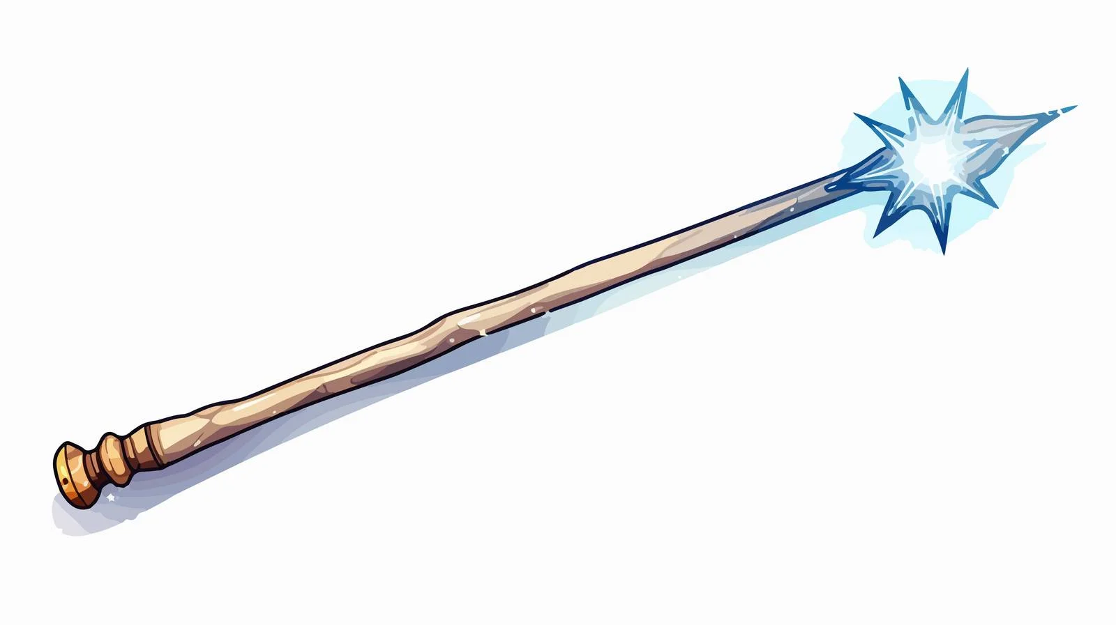 Vintage Magic Wand Texture Illustration — free download from Dotvec