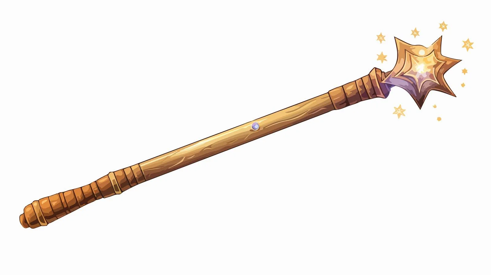 Vintage Magic Wand Texture Illustration — free download from Dotvec