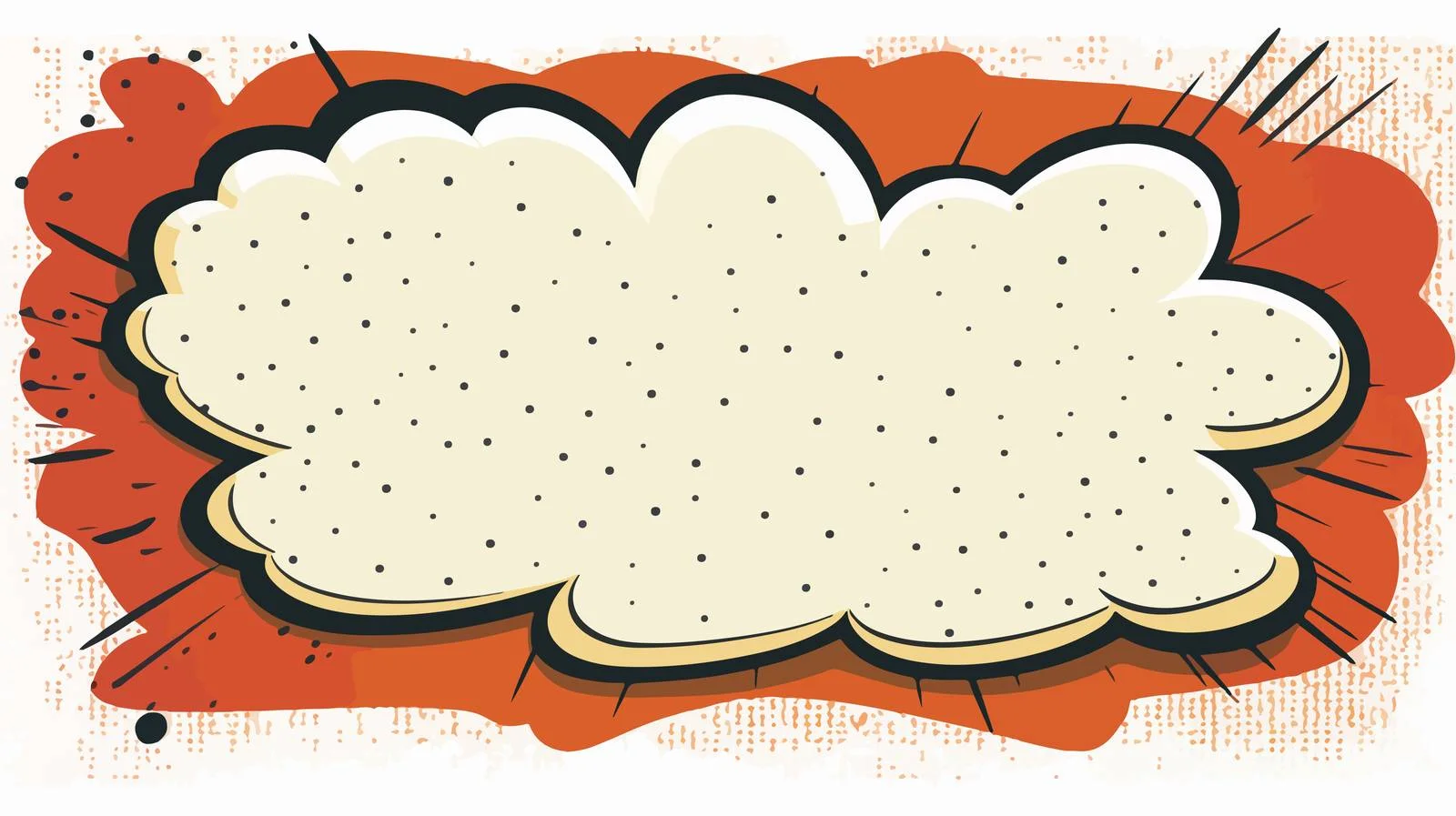 Vintage Speech Bubble Cartoon Texture — free download from Dotvec