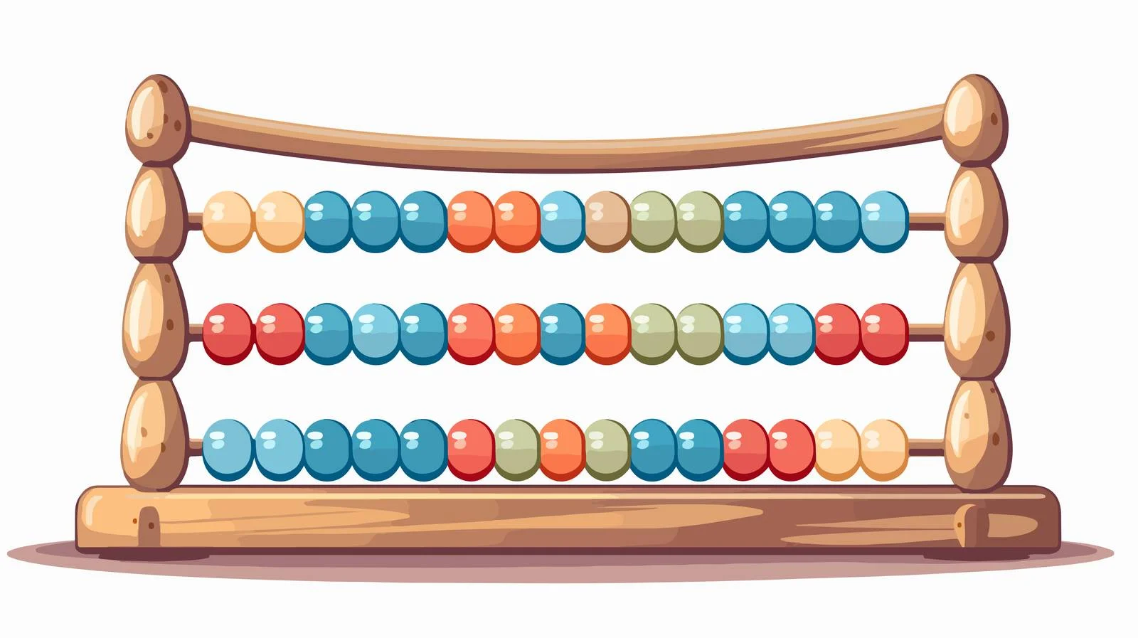 Vintage Abacus Cartoon Illustration — free download from Dotvec