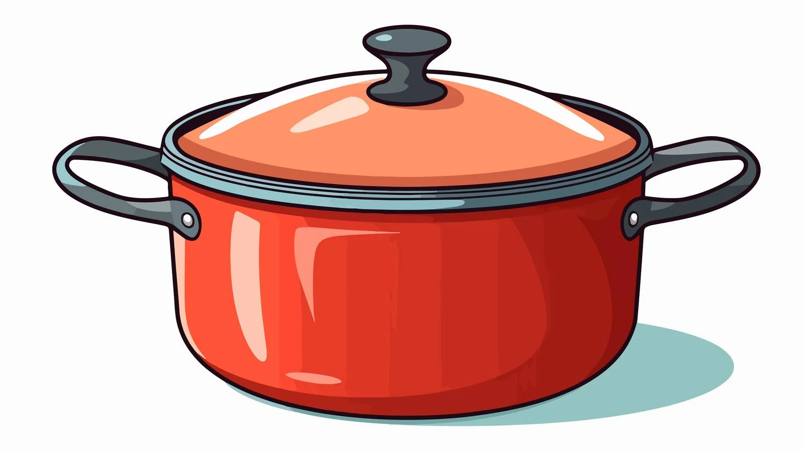 Vintage Cooking Pot Cartoon Illustration — free download from Dotvec