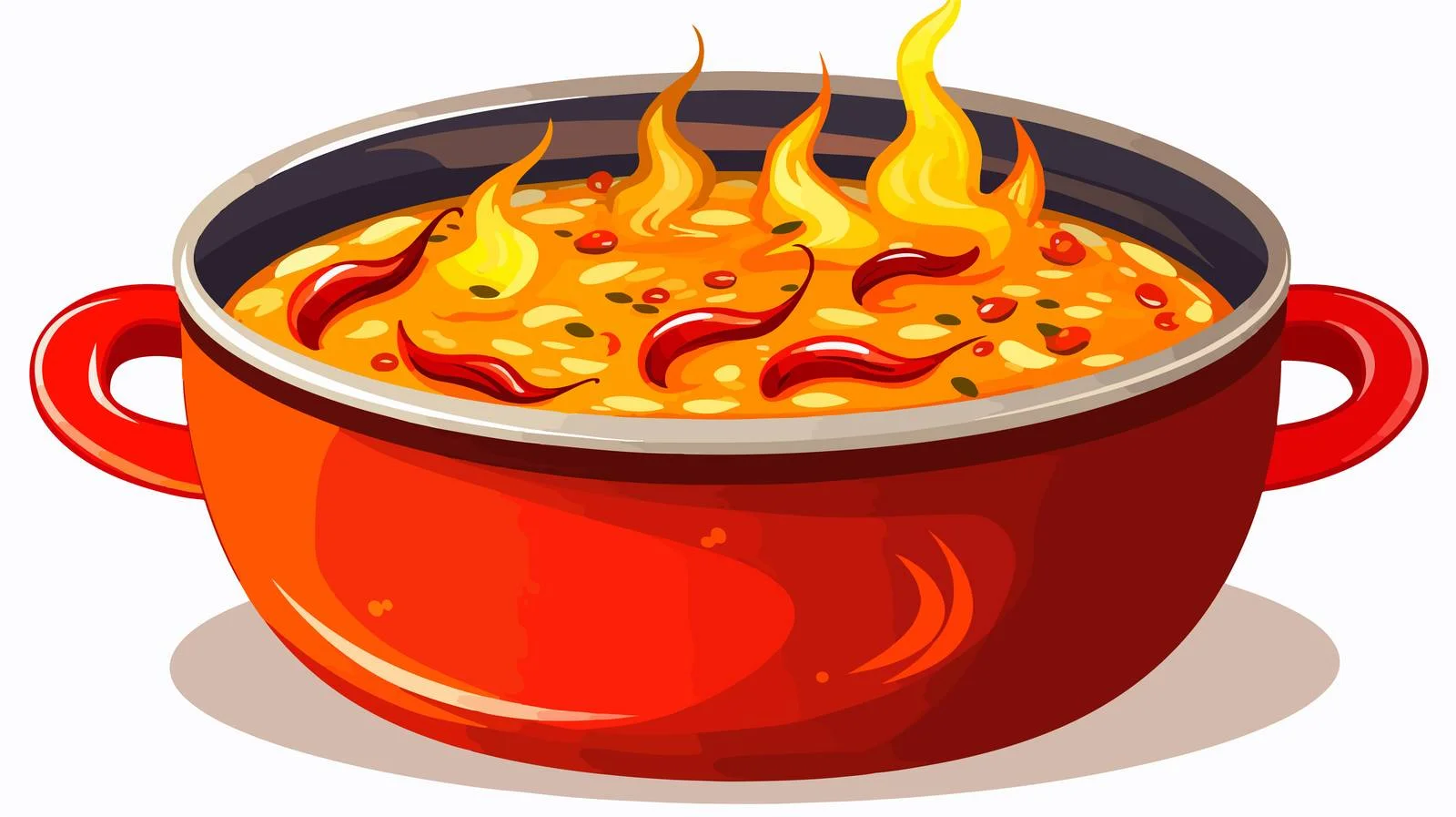 Vintage Soup Cartoon Illustration — free download from Dotvec