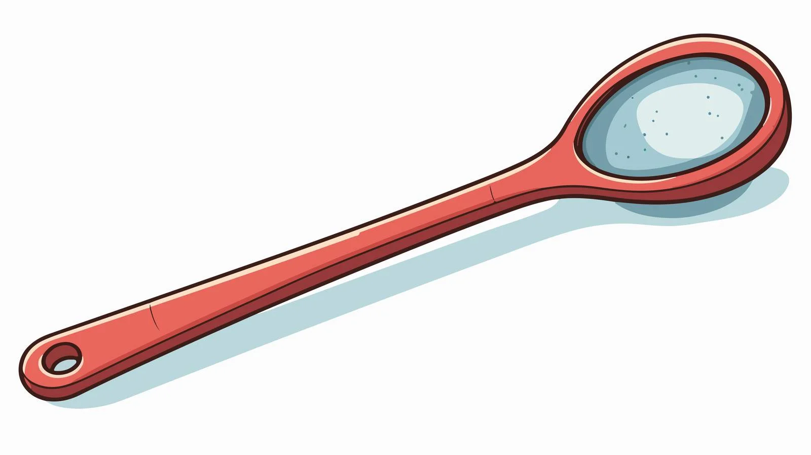 Vintage Measuring Spoon Cartoon Illustration — free download from Dotvec