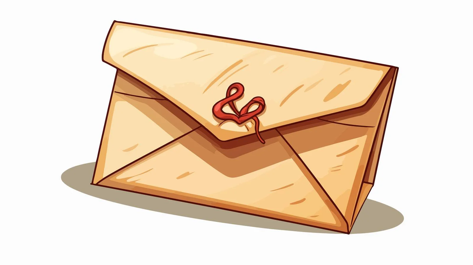 Quirky Cartoon Letter Illustration — free download from Dotvec