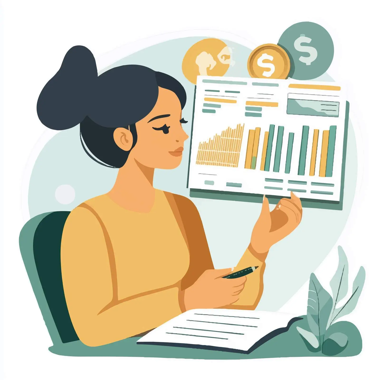 Revenue Management Concepts in Stock Market Analysis – free portfolio management image from Dotvec