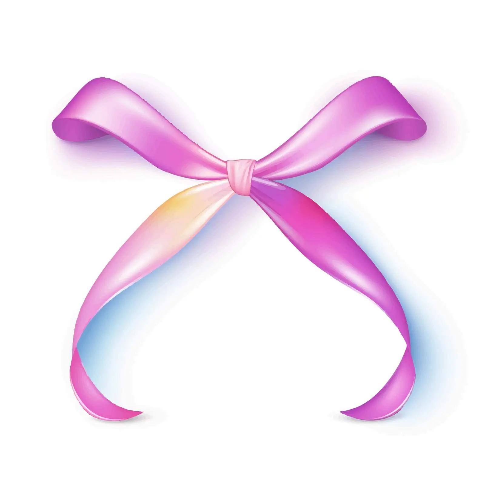 Isolated Ribbon Line Vector Illustration — free download from Dotvec