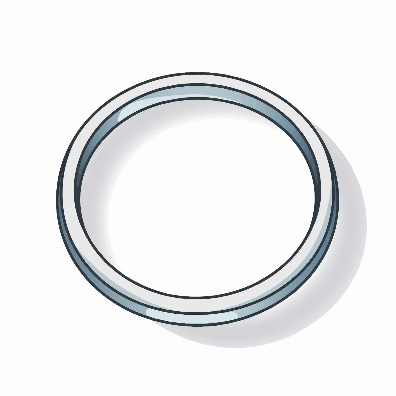 Cartoon Ring Line Vector Illustration Design — free download from Dotvec