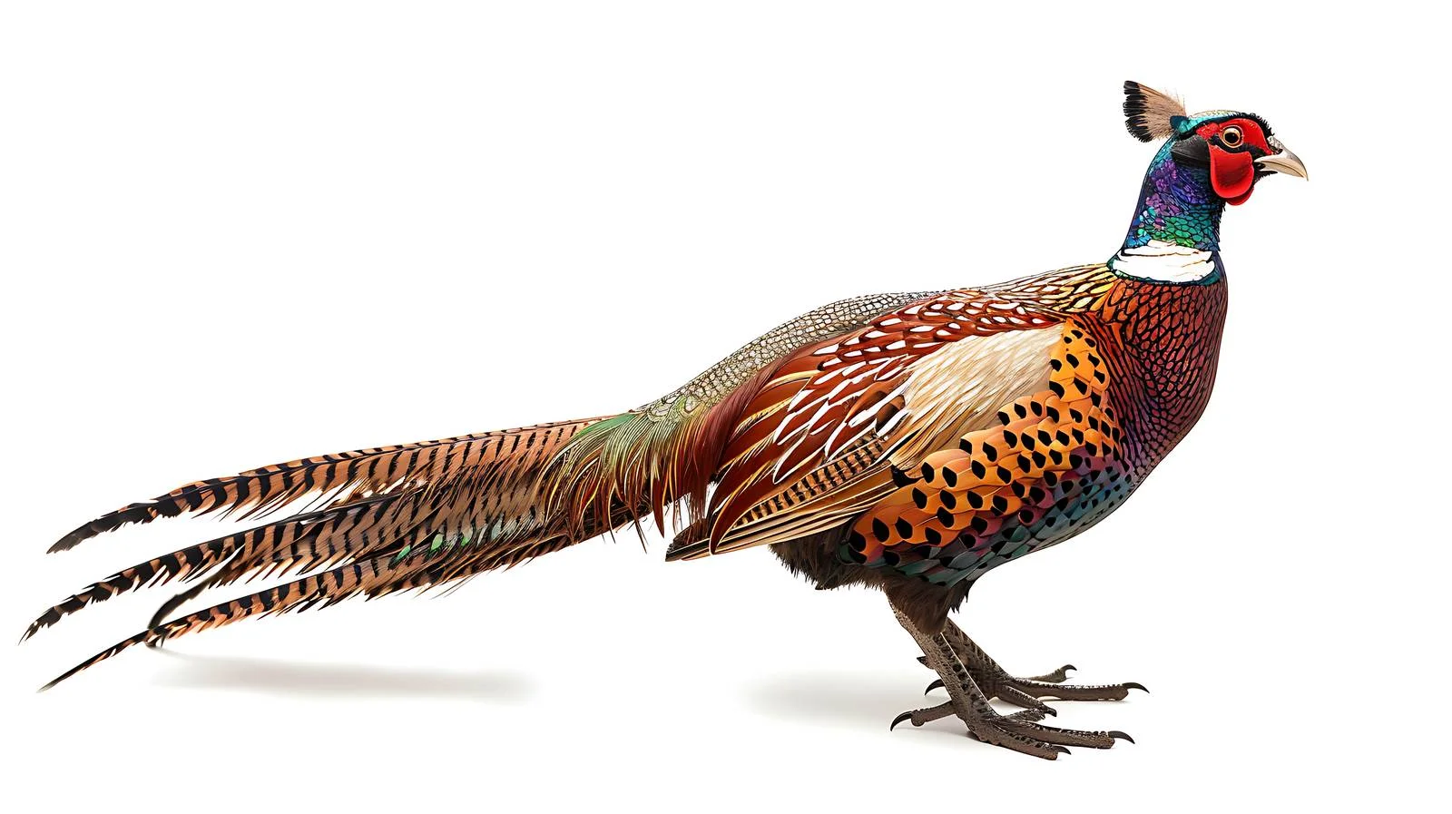 Majestic Male Ringneck Pheasant at Dawn — free download from Dotvec