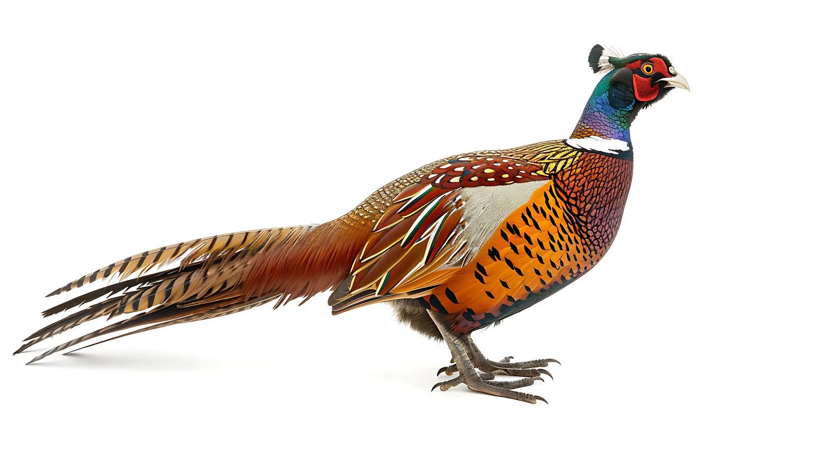 Male Ringneck Pheasant Bird Isolated Image — free download from Dotvec